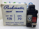 ITE/Pushmatic/Bulldog P270/31270 70 Amp 2 Pole 120/240V Circuit Breaker