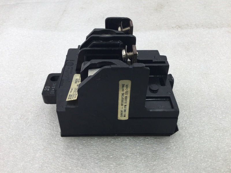ITE/Pushmatic P4220 20 Amp 2 Pole 120/240V Circuit Breaker