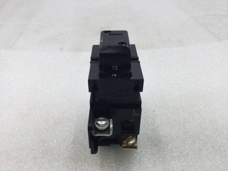 ITE/Pushmatic/Bulldog P215/31215 15 Amp 2 Pole 120/240V Circuit Breaker