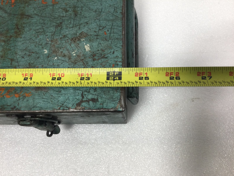 Burndy Y35 Hypress Cable Crimper 12 Ton Press 24 3/4" x 7 1/2"