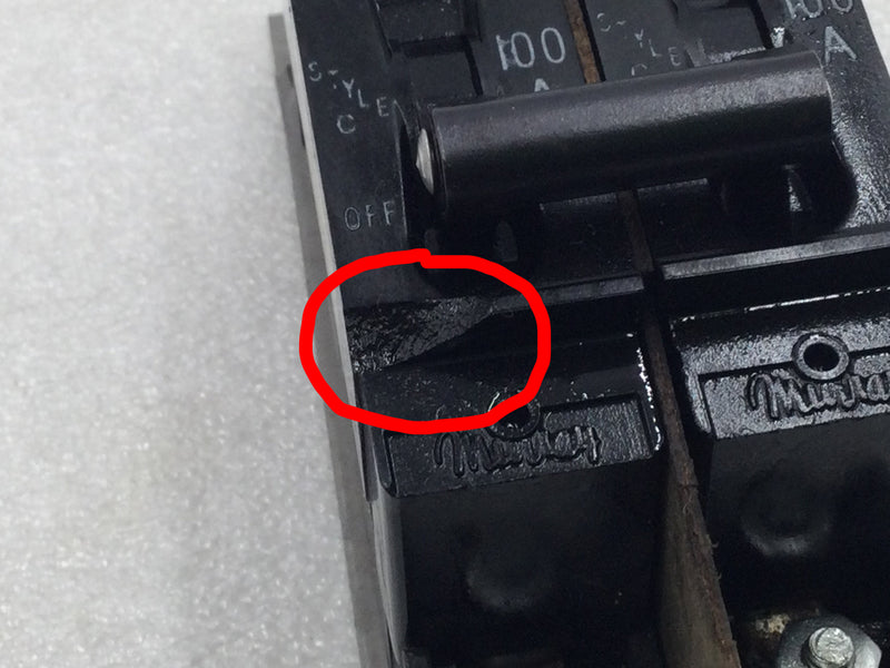 Murray 100 Amp 1 Pole 120/240V Style C Main Circuit Breaker