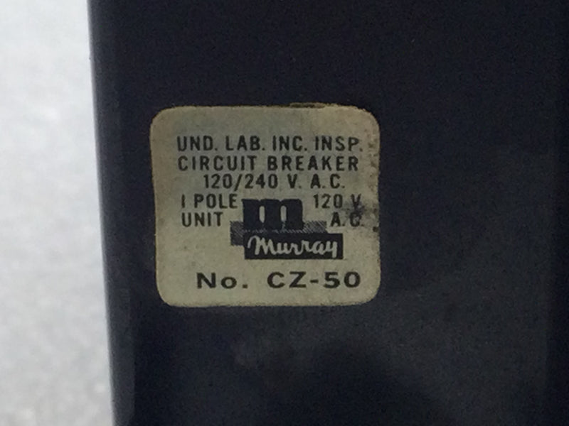 Murray 100 Amp 1 Pole 120/240V Style C Main Circuit Breaker