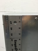 Wire Trough, Wireway Steel L Channel - 48" x 34" x 10" -