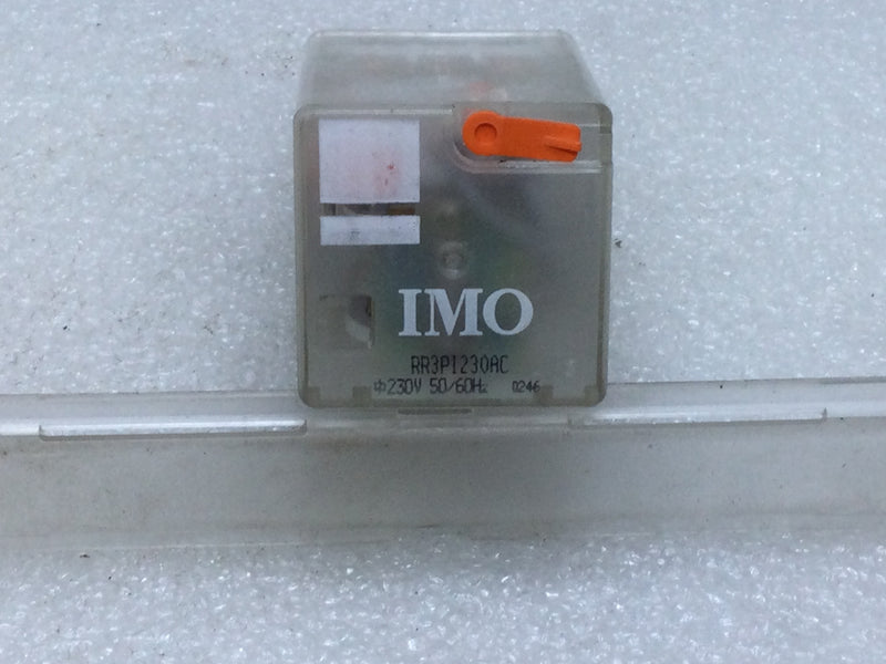 IMO RR3P1230AC Small Intermediate Relay 10 Amp 230V 50/60Hz 11-Pins