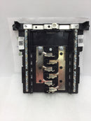 Square D HOM1224M100PC 100 Amp 6 Space/24 Circuit Indoor Main Breaker Load Center Guts Only 9" X 10"