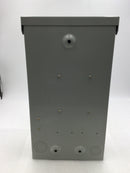 Midwest U610F 100 Amp 120/240V 3 Wire 1 Phase 3R Enclosure