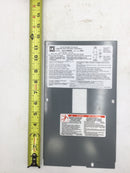 Square D QO2100NRB Series E02 100A 120/240V 1 Phase 2 Wire DEAD FRONT ONLY 11 3/4" x 6 3/4"