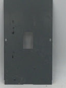 Square D QO2100NRB Series E02 100A 120/240V 1 Phase 2 Wire DEAD FRONT ONLY 11 3/4" x 6 3/4"