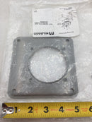 Milbank S8324 Hub Adapter Large Hub to Small Hub Opening Painted Steel 5"X5"