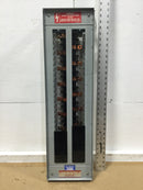 GE NLAB Style 5 100 Amp 42 Space 120/208V 3 Phase Load Center Guts Only 10"X31"