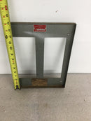 Walker Electric 125 Amp 3 Wire 120/240V Dead Front Panelboard 104696  E-10703 13 3/4" x 10 3/4"