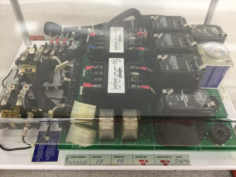 GE Zenith Controls 47P-1053F ZTS Style Automatic Transfer Switch SSRCP Control Board 240V