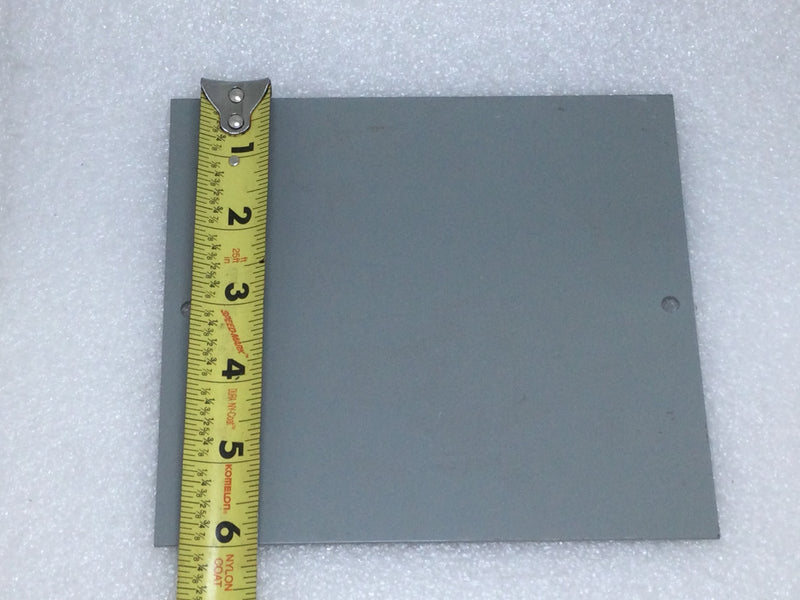 Eaton PRL1A/2A Blank Filler Plate 6 5/8" x 6 5/8"