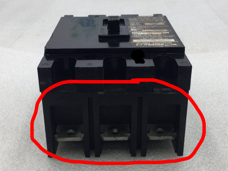 Eaton/Cutler-Hammer CC3200 200 Amp 3 Pole 120/240V Type CC Main Breaker