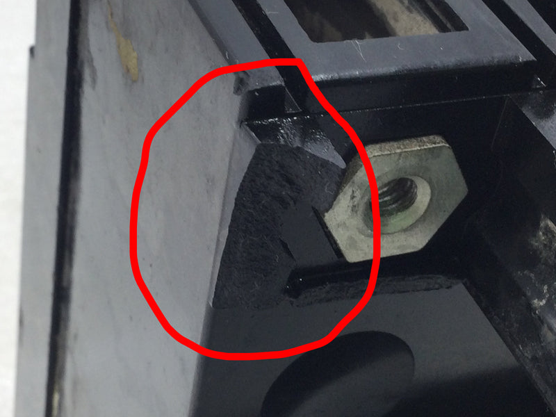 ITE EF3-B015Z 15 Amp 3 Pole 600V Molded Circuit Breaker - Cosmetic Flaw