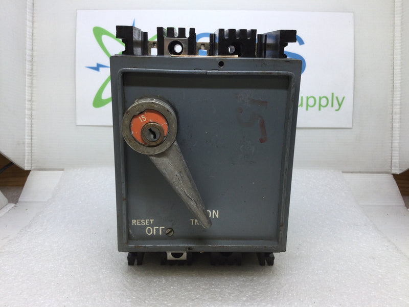FPE NEF431015R 15 Amp AB Circuit Breaker 480 VAC Type NEF-R Federal Pacific