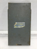 Sylvania RS2-60NA 60 Amp 240V Disconnect Cover Only 9 3/4" x 5 1/4"