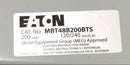 Meter Power Pole with Eaton MBT48B200BTS/FPCL 200A-UG 200 Amp 1 Phase 120/240V Temp Power Pole