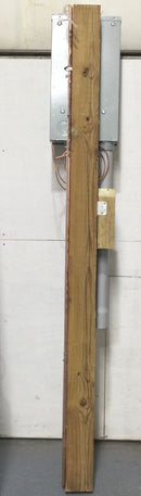 Meter Power Pole with Eaton MBT48B200BTS/FPCL 200A-UG 200 Amp 1 Phase 120/240V Temp Power Pole