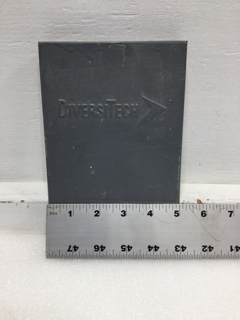DiversiTech DDS-60U 60 Amp 120/240V Disconnect Cover Only w/o Hinges 7 1/2" x 5"
