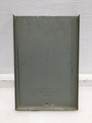 Nema 3R Panel Cover Only 10 3/4" x 7 1/4"