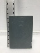 Square D Nema 3R Disconnect Cover Only 7 1/2" x 5 1/4"