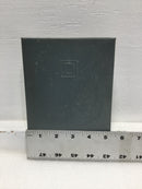 Square D Nema 3R Disconnect Cover Only 7 1/2" x 5 1/4"