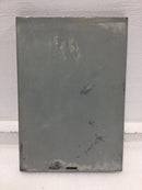 Nema 3R Panel Cover Only 10 3/8" x 7 1/4"