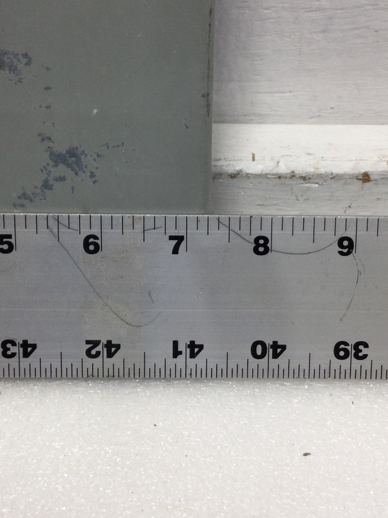 Nema 3R Panel Cover Only 10 3/8" x 7 1/4"