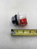 Schneider Electric 9001SKR9RH13 Push Pull Two Position Operator with Red Button