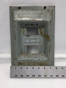 FPE 104-8S/F 100 Amp 4-8 Space 120/240V Load Center Cover Only 12 5/8" x 8 3/4"