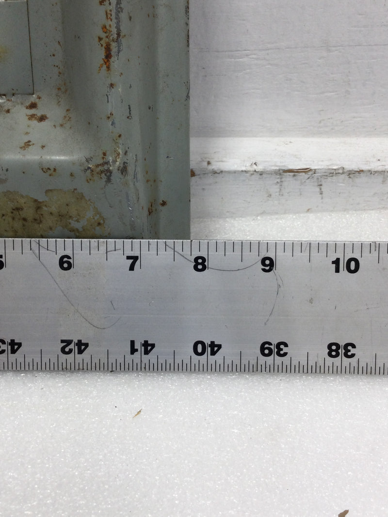 FPE 104-8S/F 100 Amp 4-8 Space 120/240V Load Center Cover Only 12 5/8" x 8 3/4"