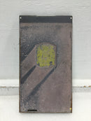 Square D QO260NATR 60 Amp 2 Space 240V Disconnect Cover Only 9 1/4" x 5 1/8"