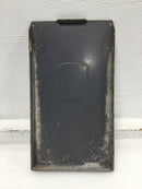 Square D QO260NATR 60 Amp 2 Space 240V Disconnect Cover Only 9 1/4" x 5 1/8"