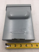 Midwest U065P Outdoor 60 Amp 240 VAC Pull Out Disconnect Switch 5" X 7.5" - Flaw