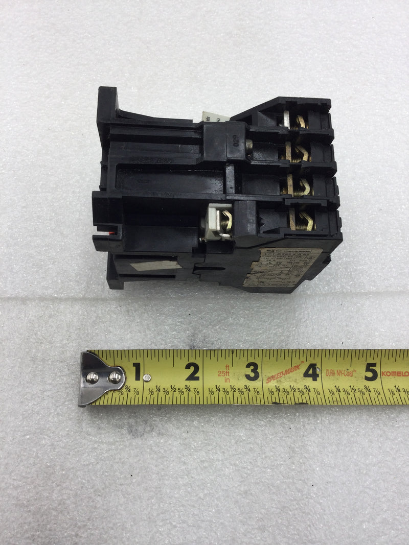 Telemecanique LC1-D253.A 65 40 Amp 3 Pole 200-575 VAC Contactor with 200-240 VAC Coil