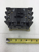 Sprecher & Schuh CA3-43-N-11 45 Amp 220-600 VAC 3 Pole Motor Starter with CT3-42 Overload Relay and 120 VAC Coil