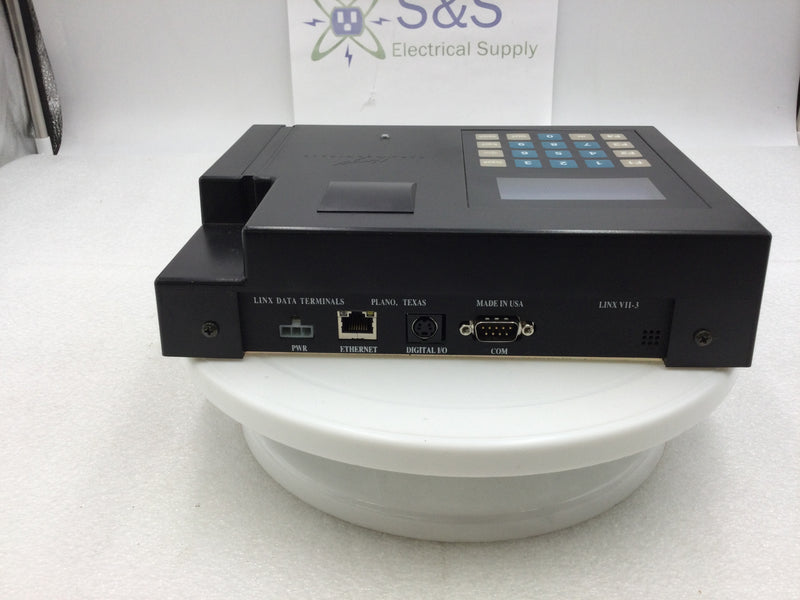 Linx Data Terminal VII-3 Barcode, Fingerprint and Magnetic Strip Reade