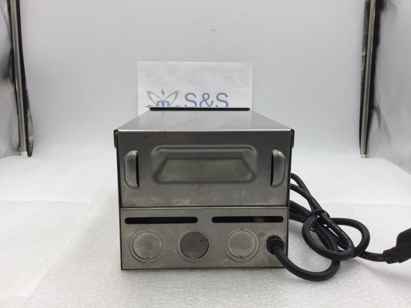 Unique Lighting 200 Watt LED Lighting Transformer 120 VAC Primary LED Low and LED High Secondary Outputs