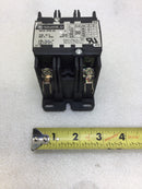 Square D 8910 DPA 32 30 Amp 600 VAC 2 Pole 5 HP Definite Purpose Contactor with 120 VAC Coil