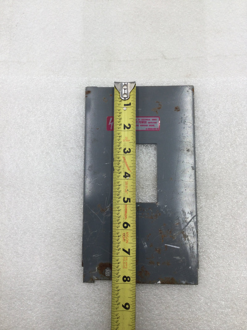 Disconnect Dead Front Only 8 1/8" x 4 5/8"