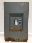 Square D Dead Front Only 15 1/4" x 9 3/8"