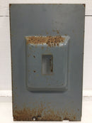 Square D Dead Front Only 15 1/4" x 9 3/8"