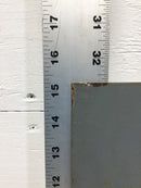 Square D Dead Front Only 15 1/4" x 9 3/8"