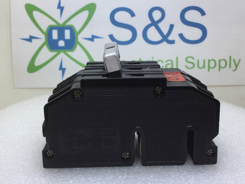 Zinsco Q243070 70 Amp 3 Pole 240V Type Q-24 Circuit Breaker - Cosmetic Flaw