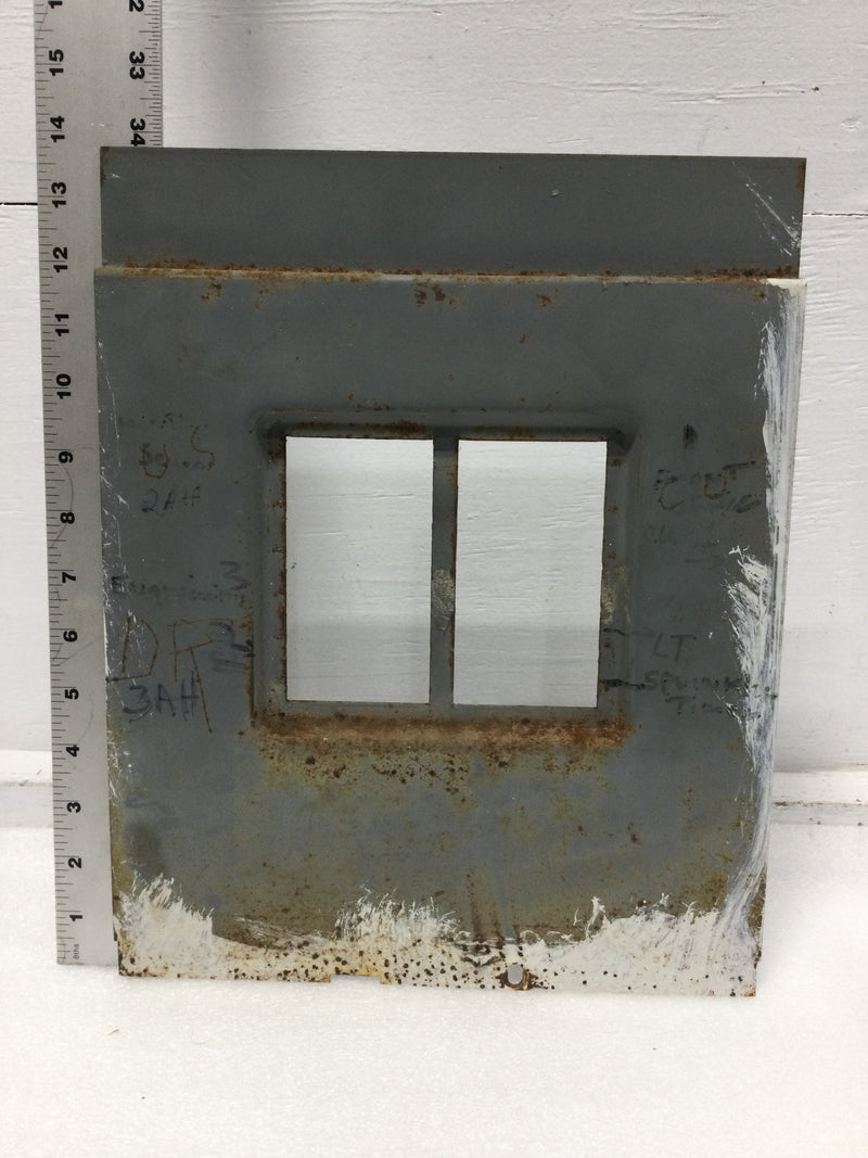 12 Space 120/240V Dead Front Only 13 3/4" x 11 1/8"