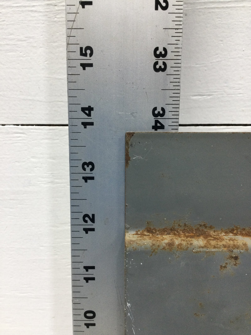 12 Space 120/240V Dead Front Only 13 3/4" x 11 1/8"