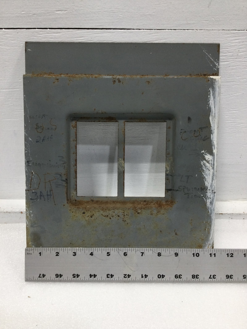 12 Space 120/240V Dead Front Only 13 3/4" x 11 1/8"