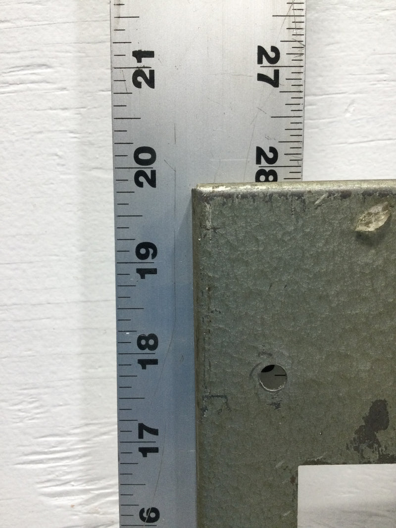 Walker 2415-PQ-16H 100 Amp 20 Space 120/240V Dead Front Only 19 7/8" x 10 3/4"