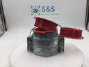 Arlington 8418 3 1/2" 4 Screw Adjustab MCI Connector w/ 3 NM Endstop Bushings